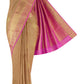 Brown Kanchipuram Silk Saree