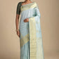 Tarangini-Pastel Blue Kanchipuram Silk Saree