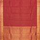 Maroon Dual Tone Kanchipuram Silk Saree