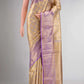 Gold Dual Tone Kanchipuram Tissue Silk Saree