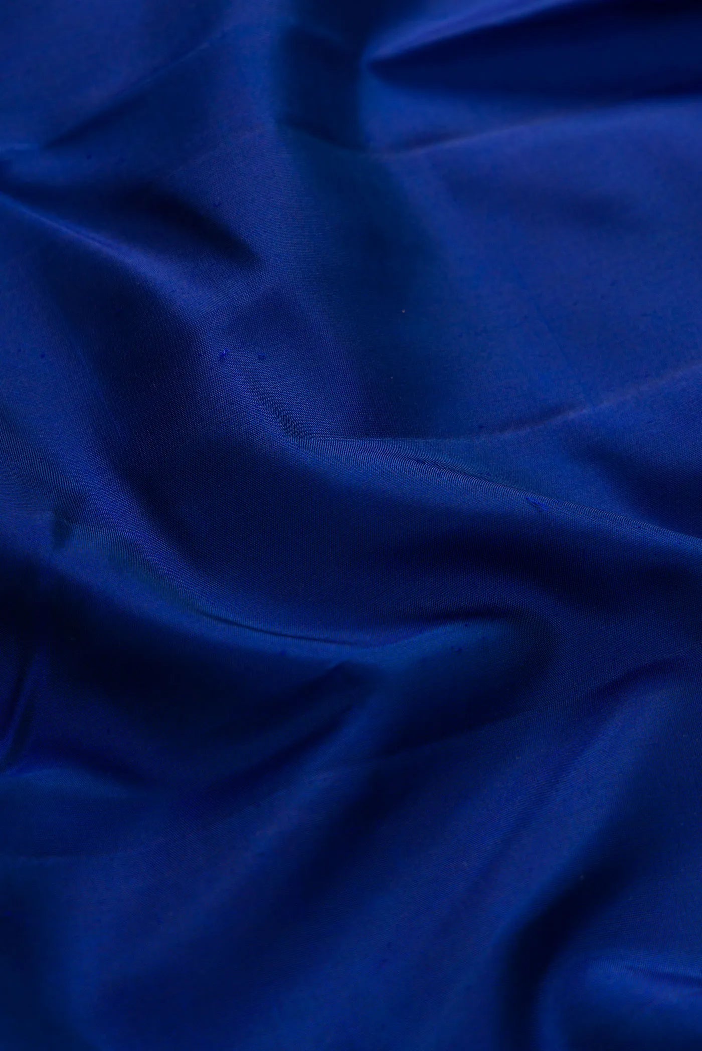 Pure Silk Pure Zari Royal Blue Dual Tone Kanchipuram Saree