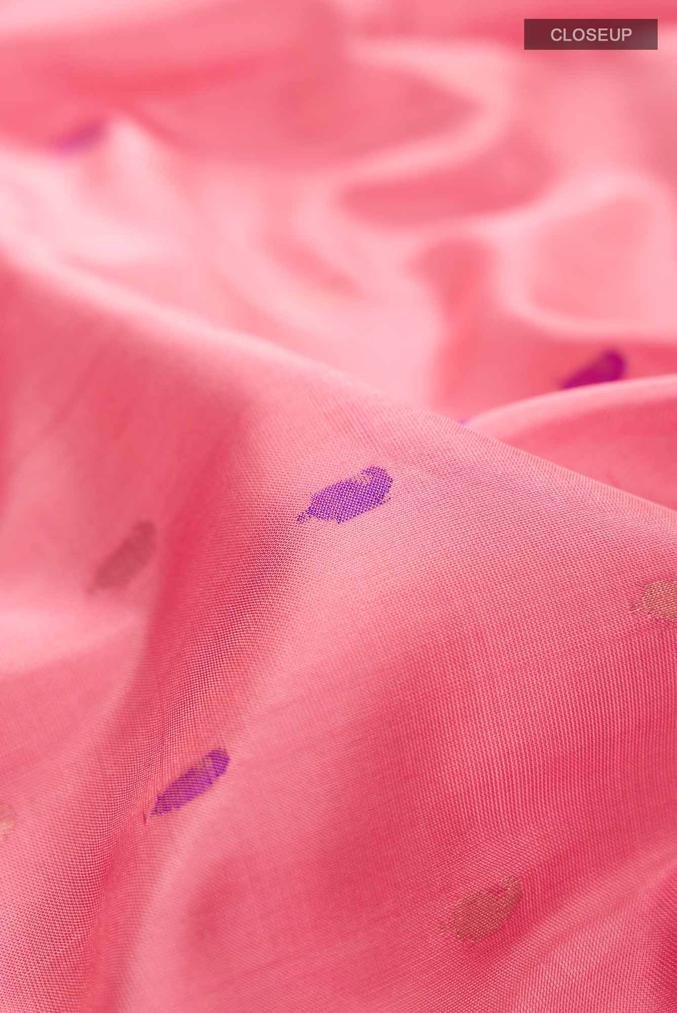 Pink Uppada Silk Saree