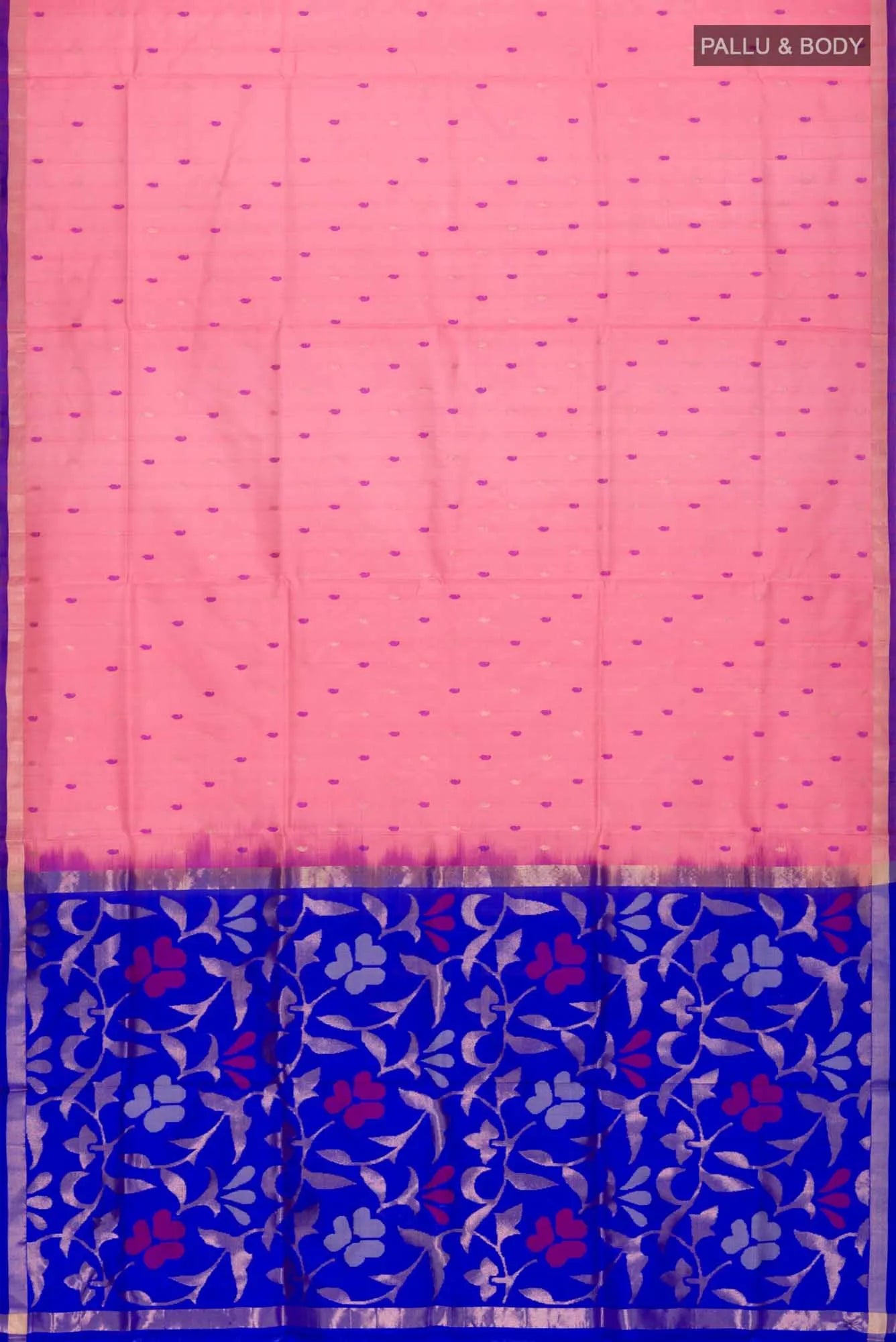 Pink Uppada Silk Saree