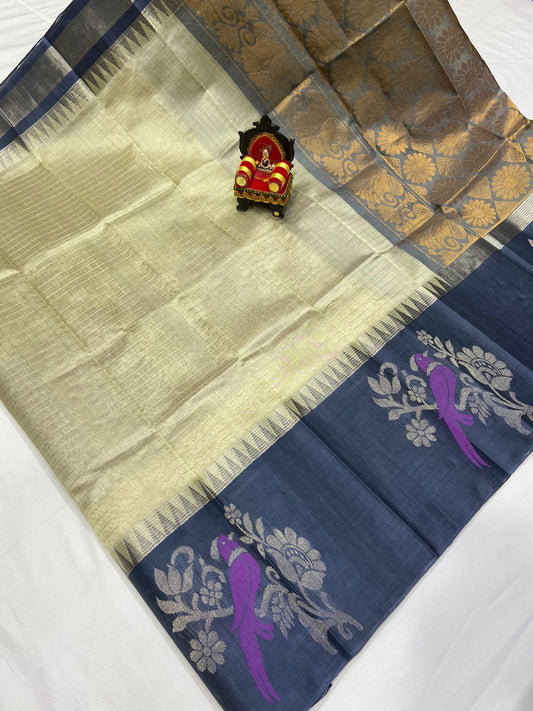 Tissue Kuppatam Saree