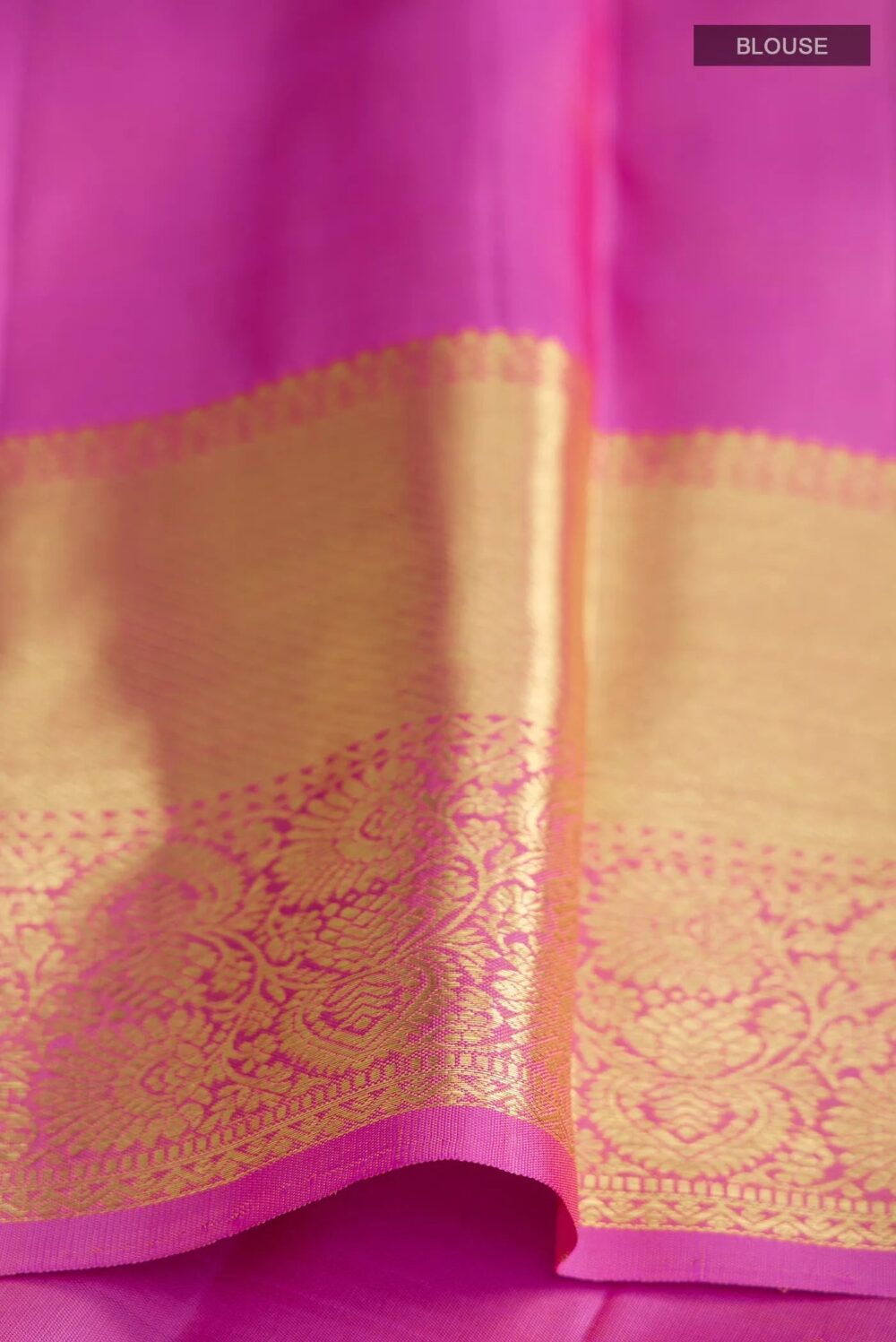 Brown Kanchipuram Silk Saree (Copy) - Image 4