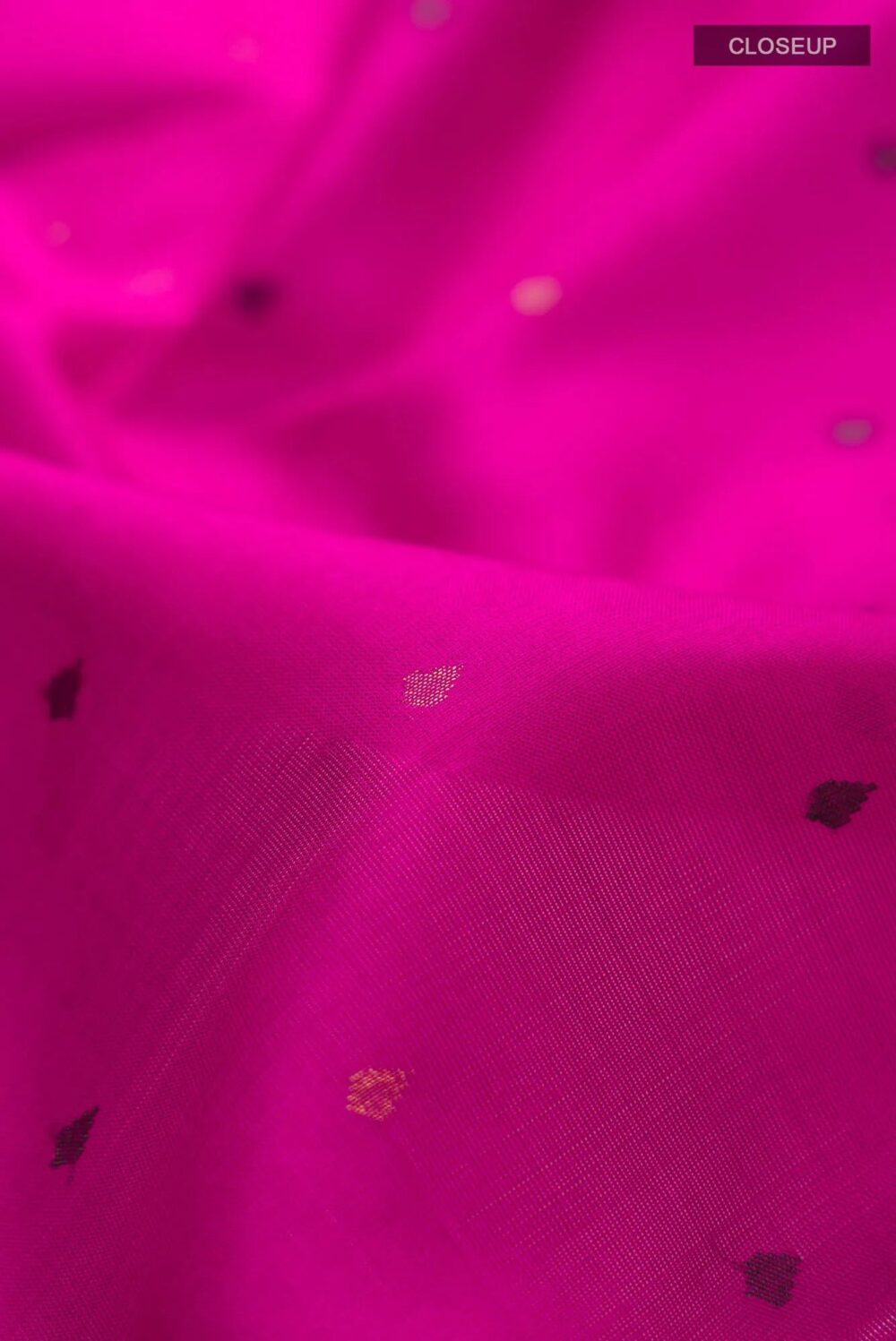 Pink Uppada Silk Saree - Image 4
