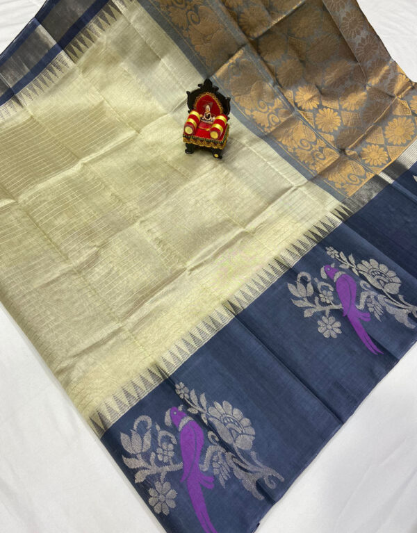 Tissue Kuppatam Saree