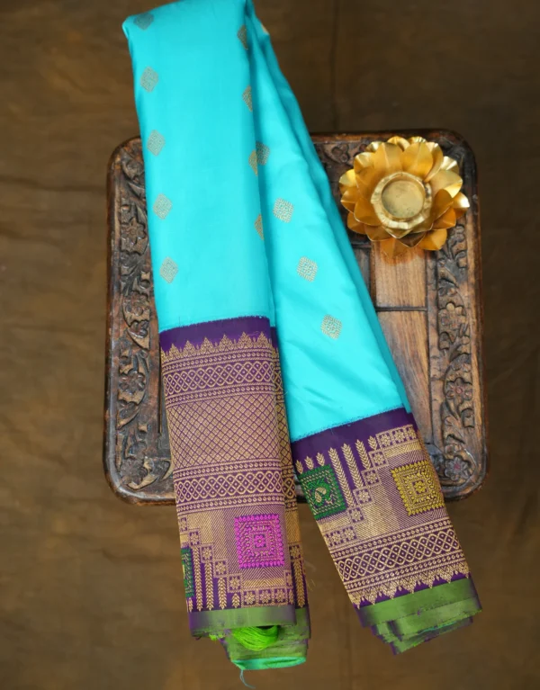 EXCLUSIVE GADWAL TISSUE PURE SILK HANDLOOM SAREE